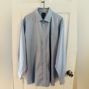 Jos A Bank Classic Men's Blue Dress Shirt